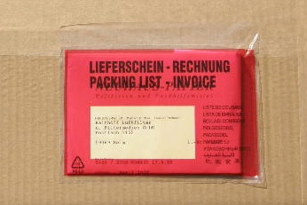 Begleitpapiertaschen, Dokumententaschen LIEFERSCHEIN / RECHNUNG C6 © NEUHAUS-PAPIER DORTMUND